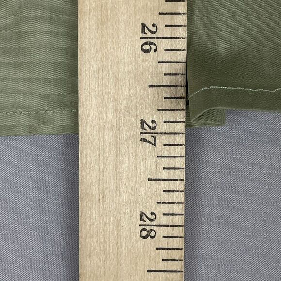 Danielle Bernstein Mini Dress Ladies Sm Green Corset Puff Zip Sleeve Square Neck - Picture 9 of 13